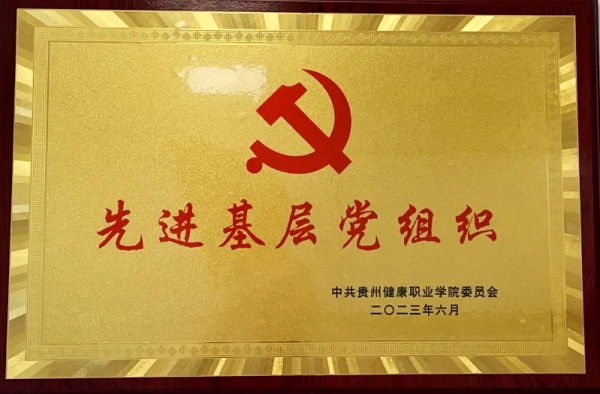 支部获中共贵州健康职业学院委员会先进基层党组织荣誉称号.webp.png