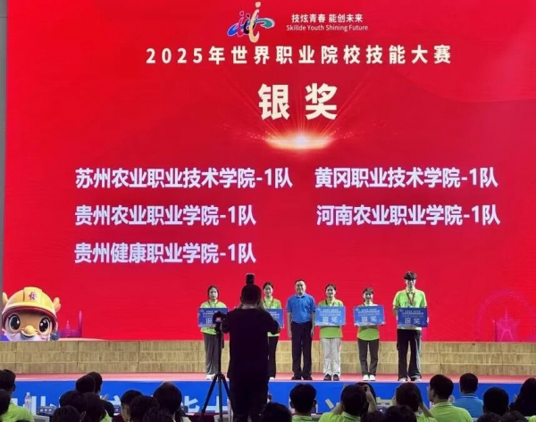 2025年世界职业院校技能大赛-现代农业赛道（高职组）喜获国赛银奖.png